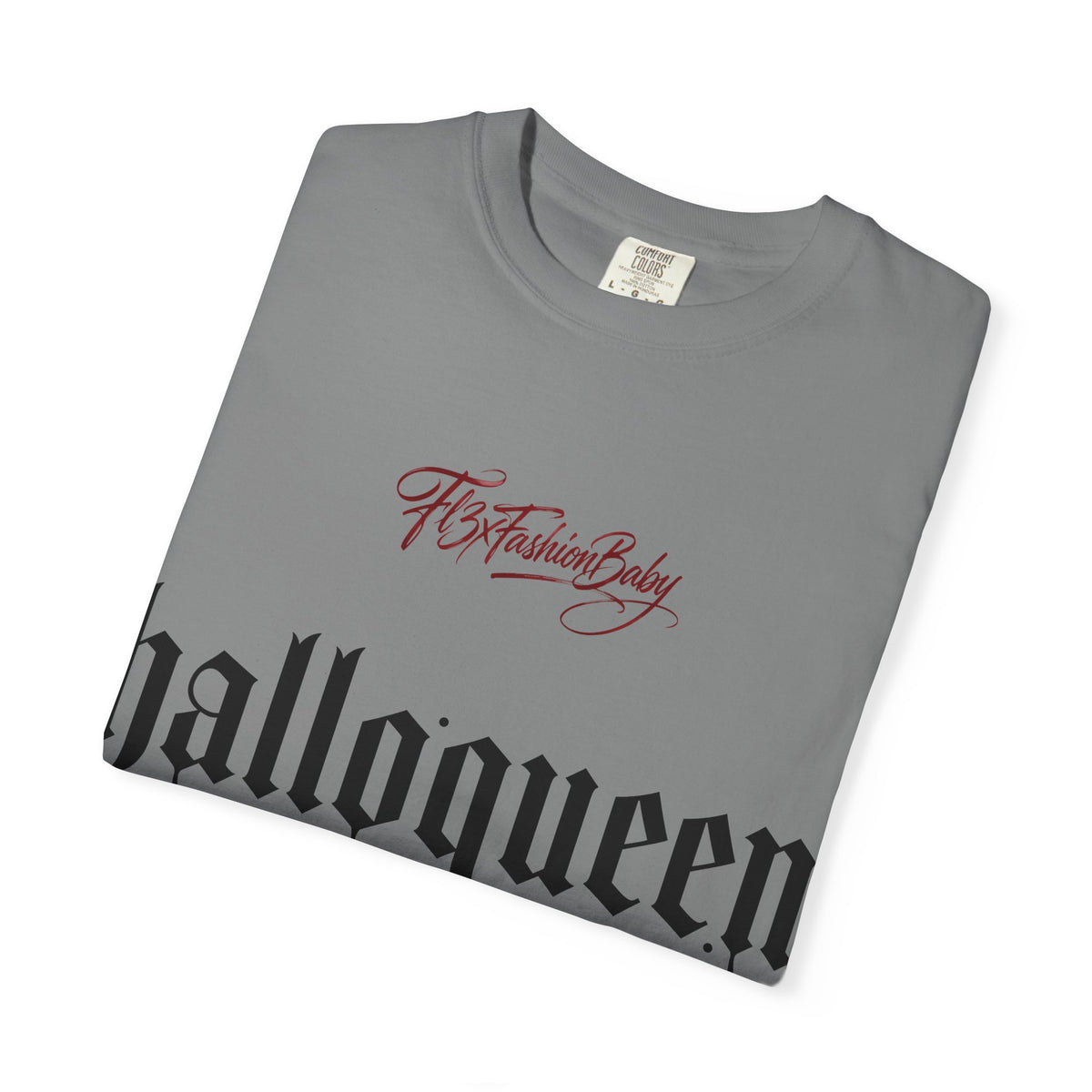 Halloqueen Graphic Tee — Gothic Halloween Party Shirt
