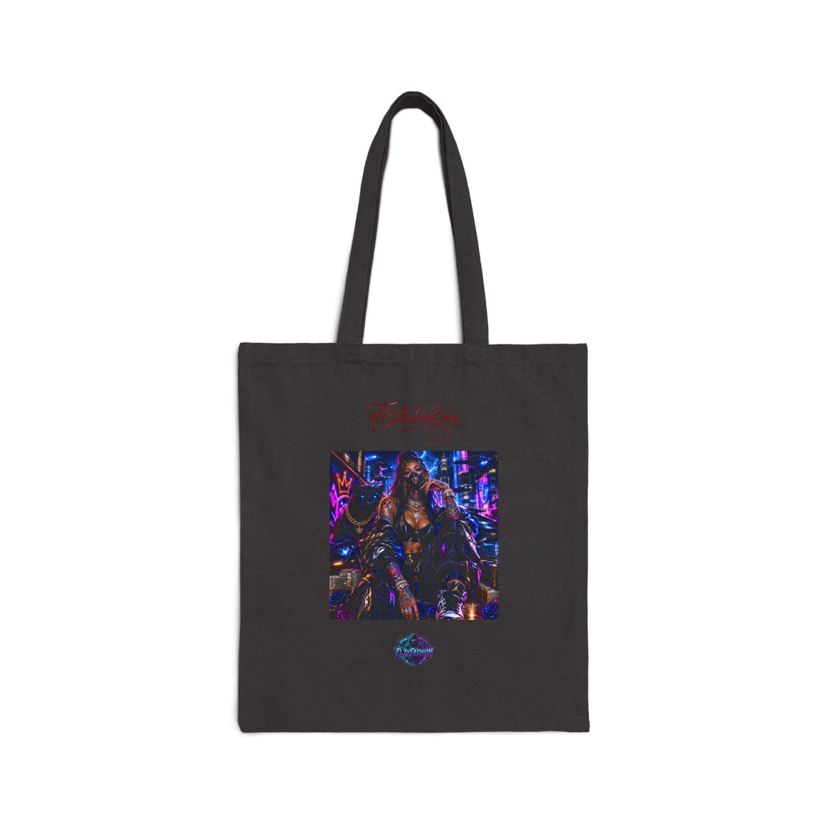 Vintage Concert Photo Cotton Tote Bag – 'First Performance' Music Festival Shopper