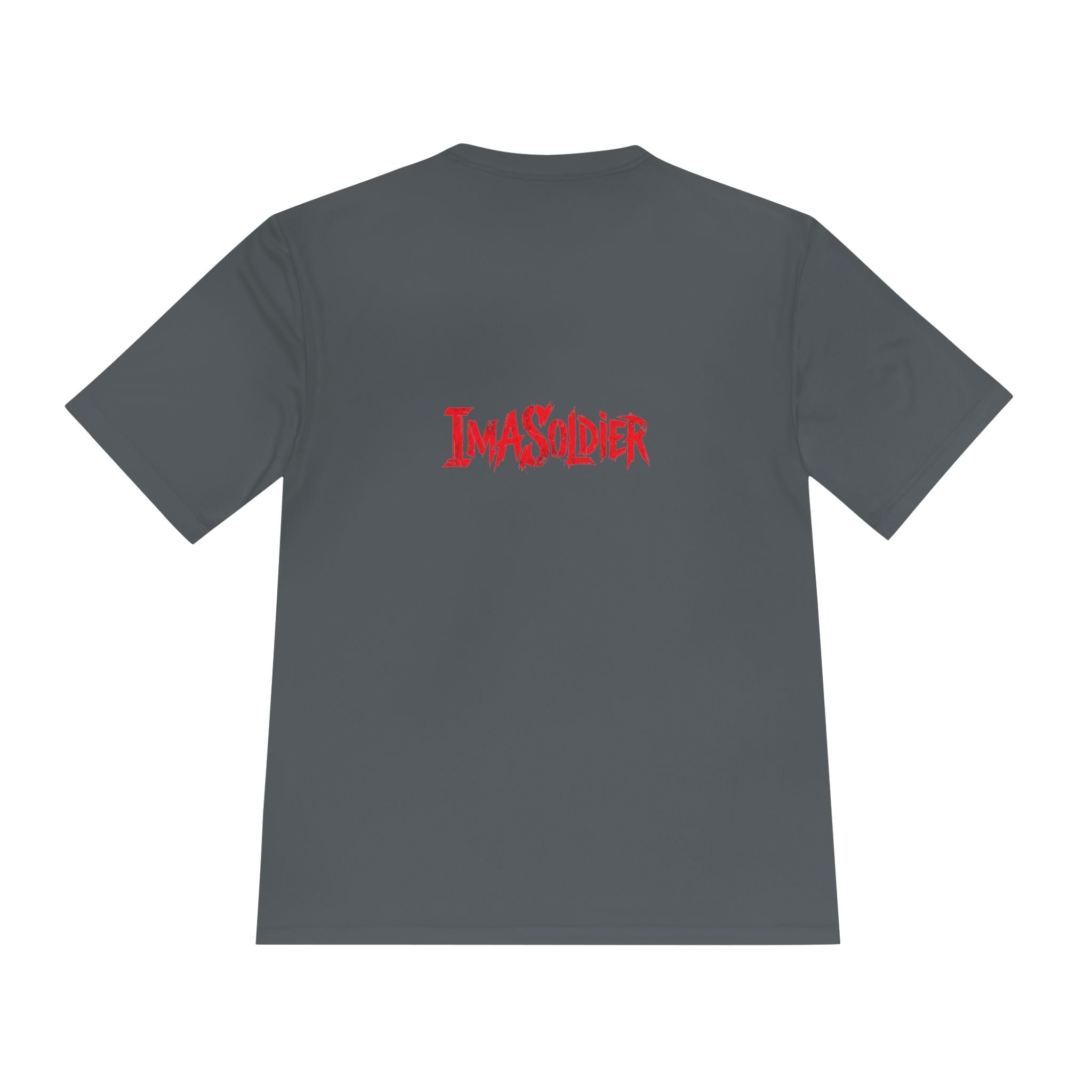 ImaSoldier Graphic Tee — Dark Joker Face Logo Moisture‑Wicking Shirt