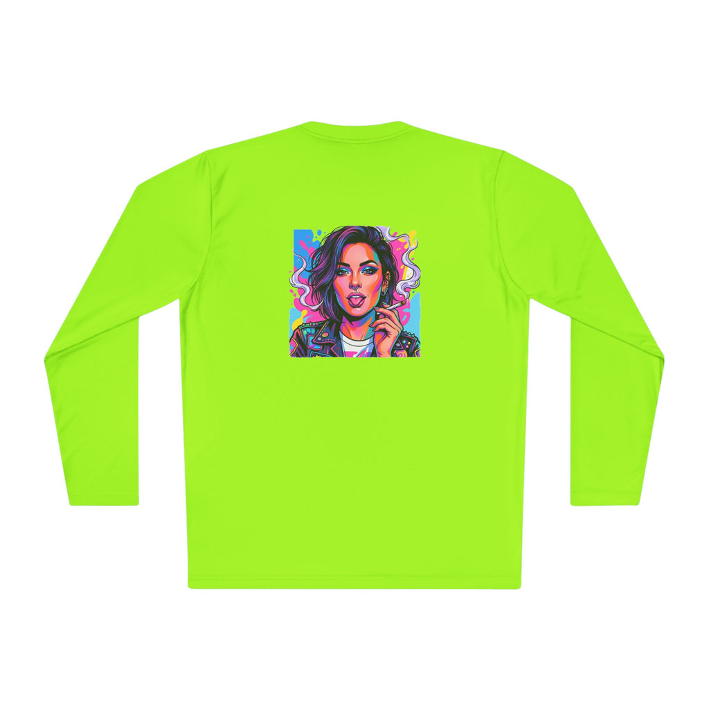 Drag Queen Portrait Long Sleeve Tee — Colorful Pop Art “17” Graphic