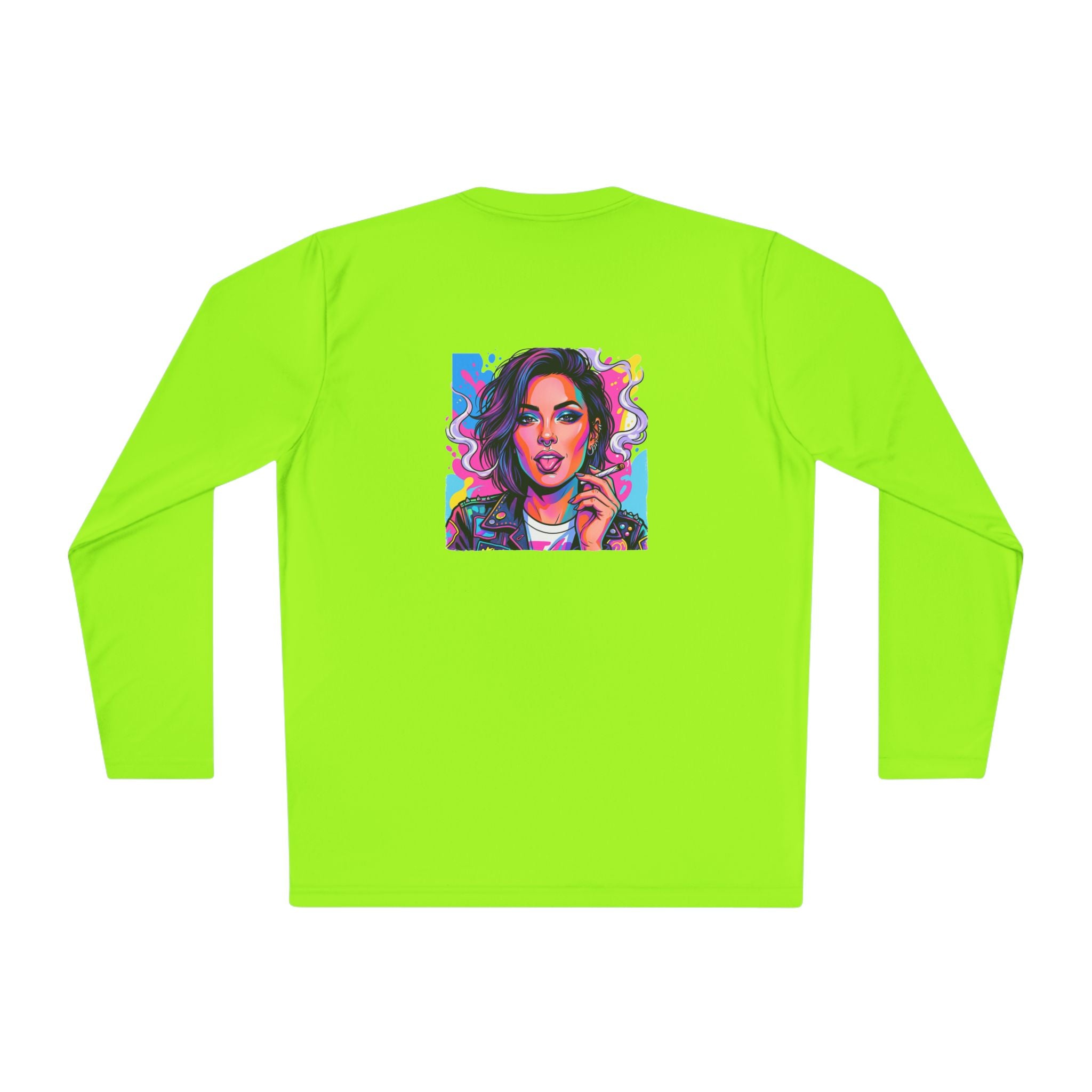 Drag Queen Portrait Long Sleeve Tee — Colorful Pop Art “17” Graphic