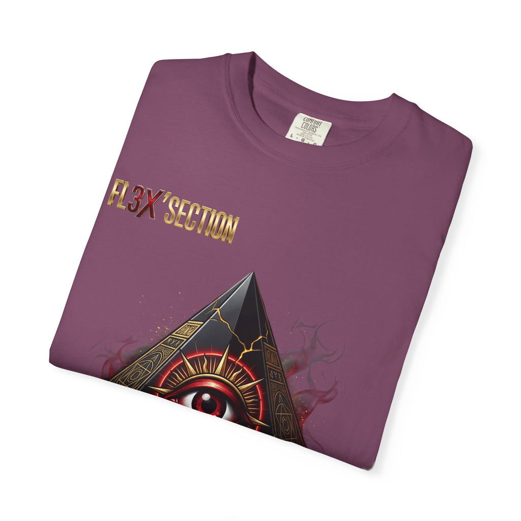 All-Seeing Eye Pyramid T-Shirt — "Visio Et Imperium" Graphic Tee