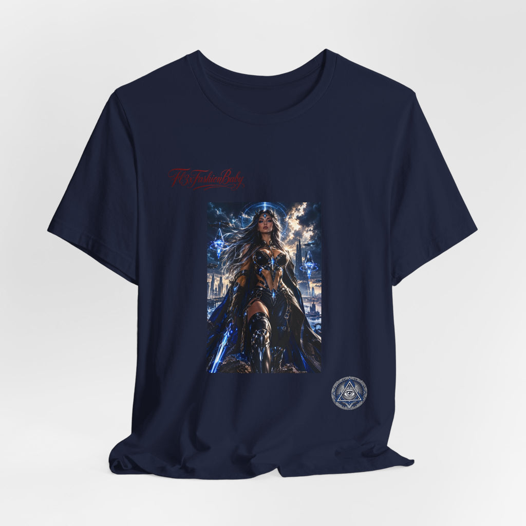 Wonder Heroine Graphic Tee — 'Flirtatious Lady' Front Print
