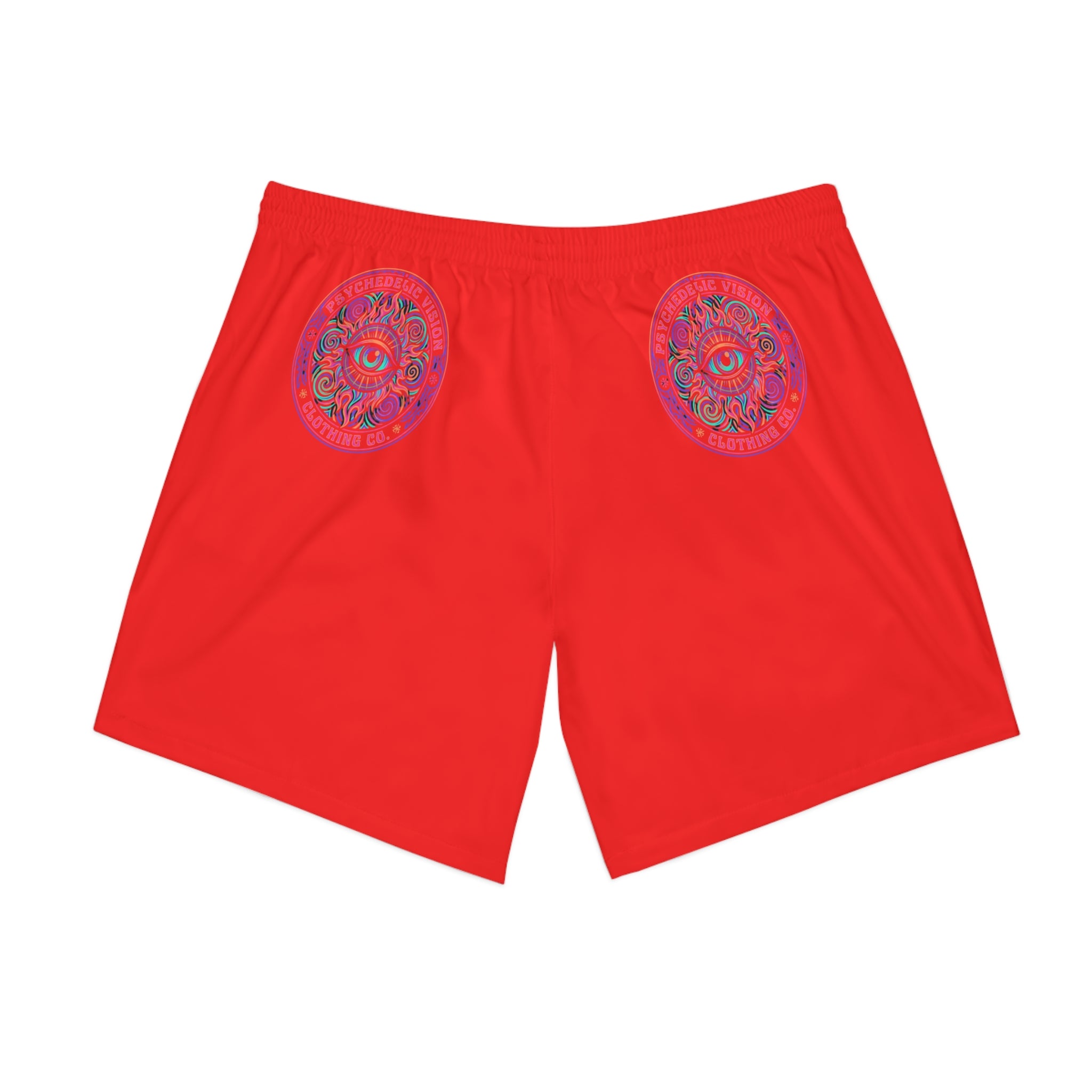 Men's Elastic Beach Shorts (AOP)