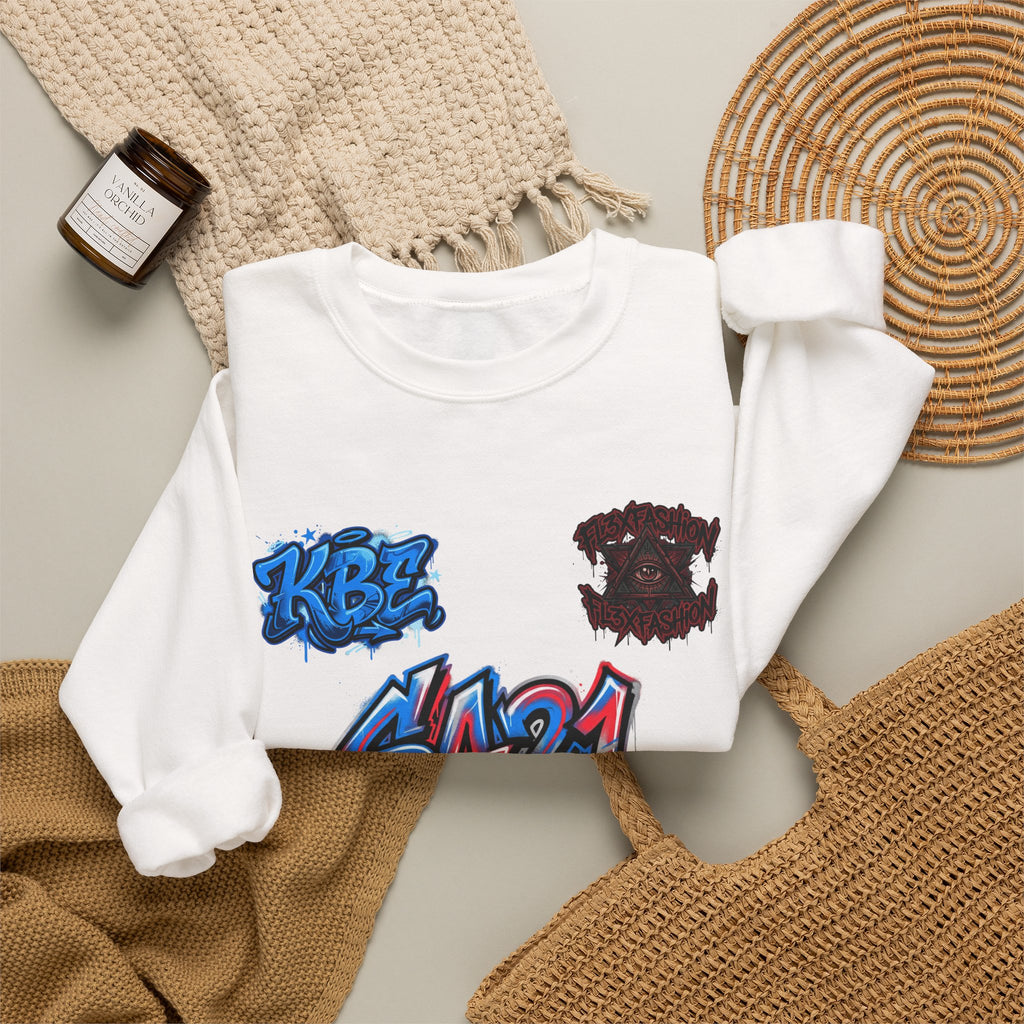 Halloween 'HalloQueen' Graphic Sweatshirt — SA21 Graffiti Crewneck