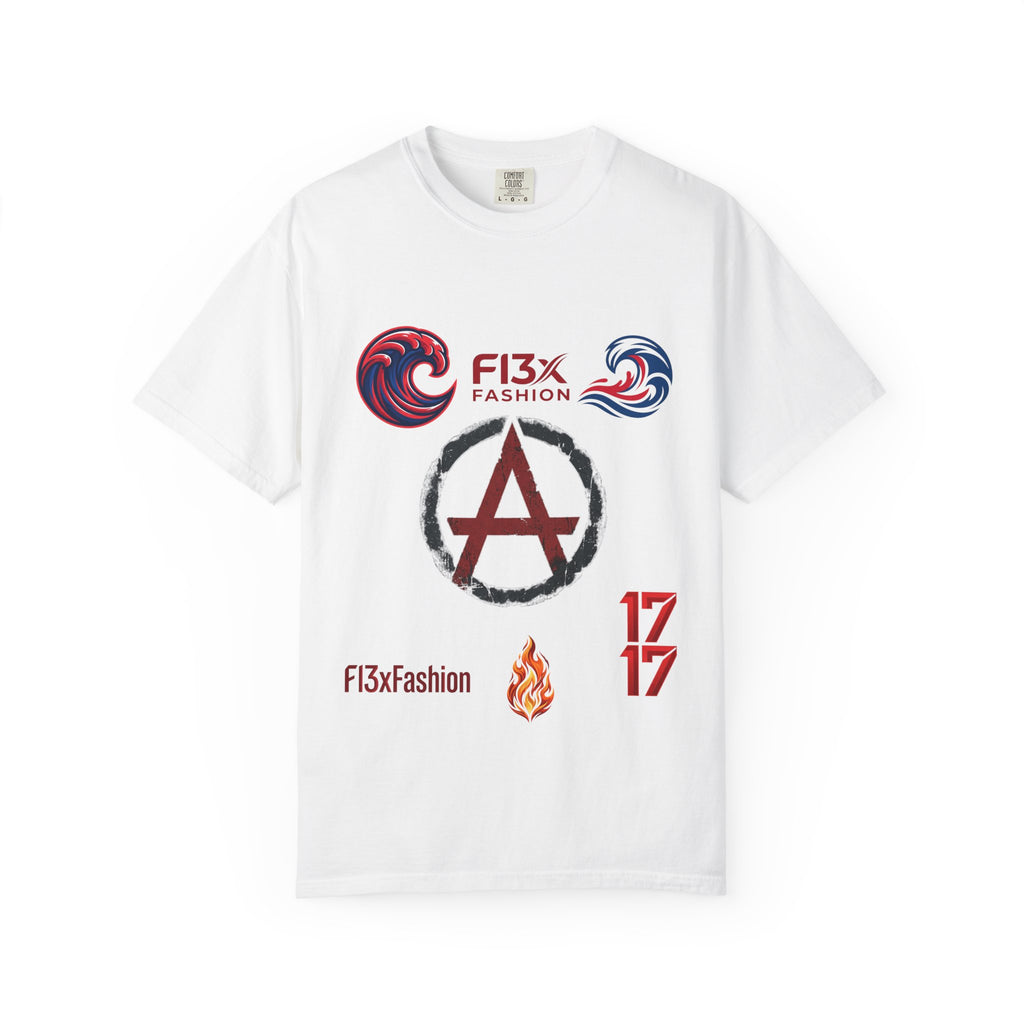 Graphic T-Shirt — 'Just Be You' FI3x Fashion Wave Logo Tee