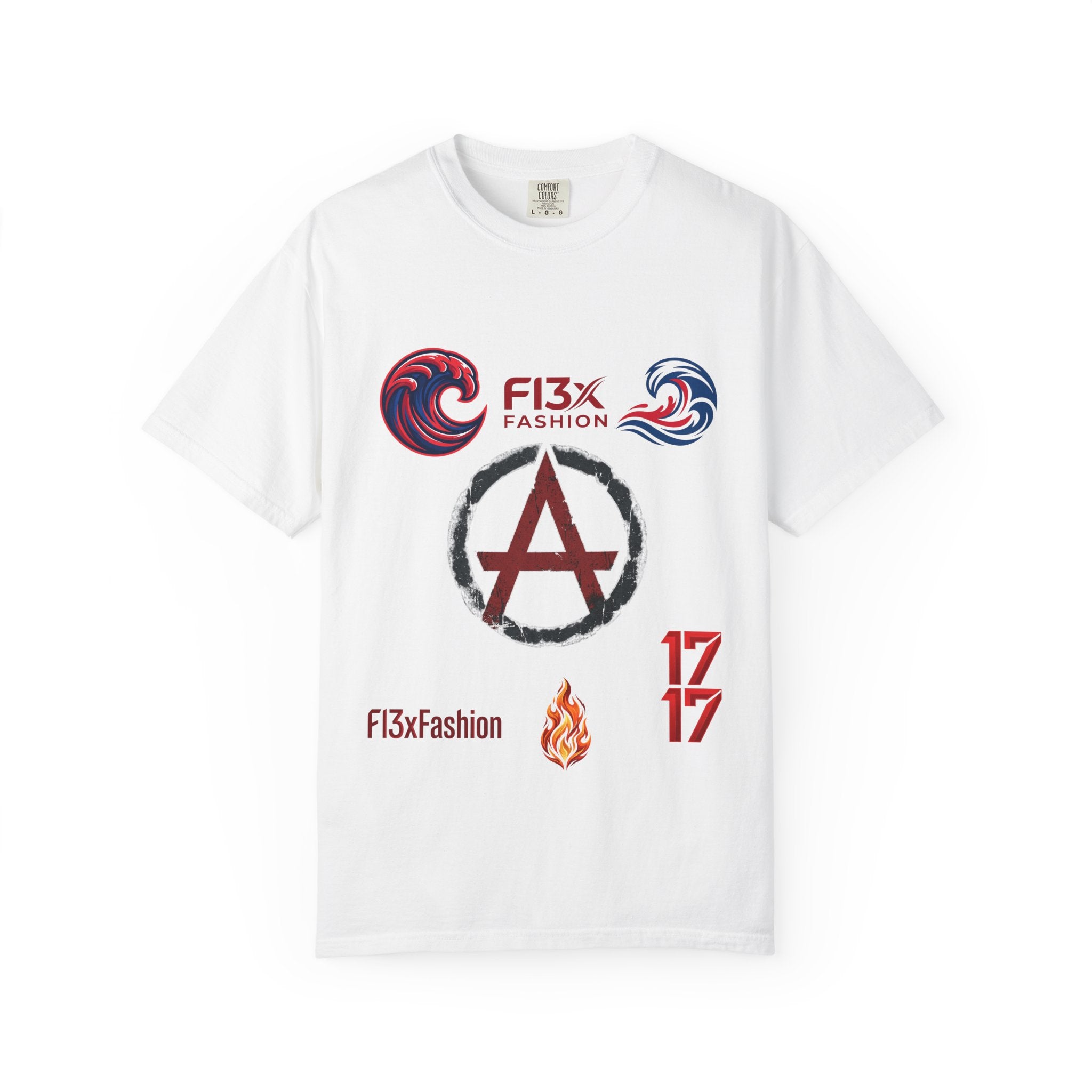 Graphic T-Shirt — 'Just Be You' FI3x Fashion Wave Logo Tee