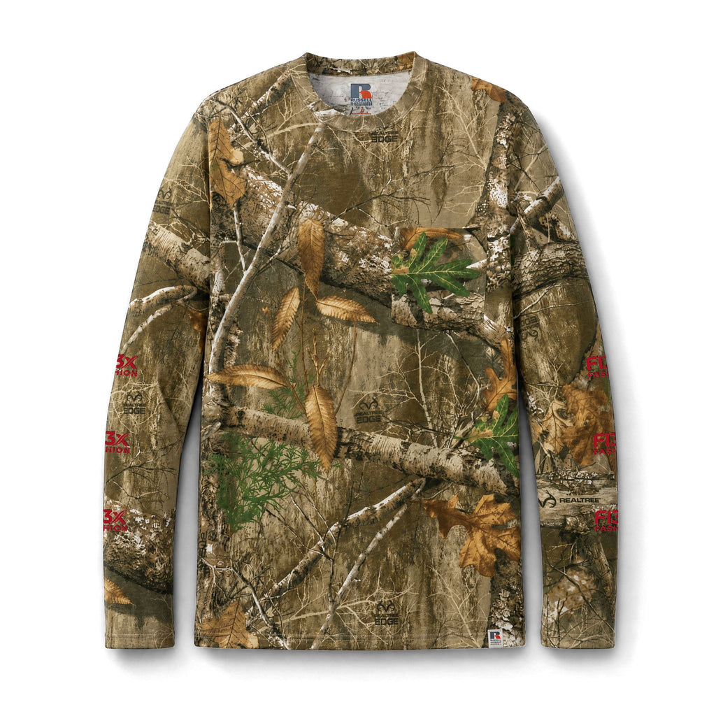 Camo Long Sleeve Pocket Tee — 'IMA SOLDIER' Graphic Hunting Shirt