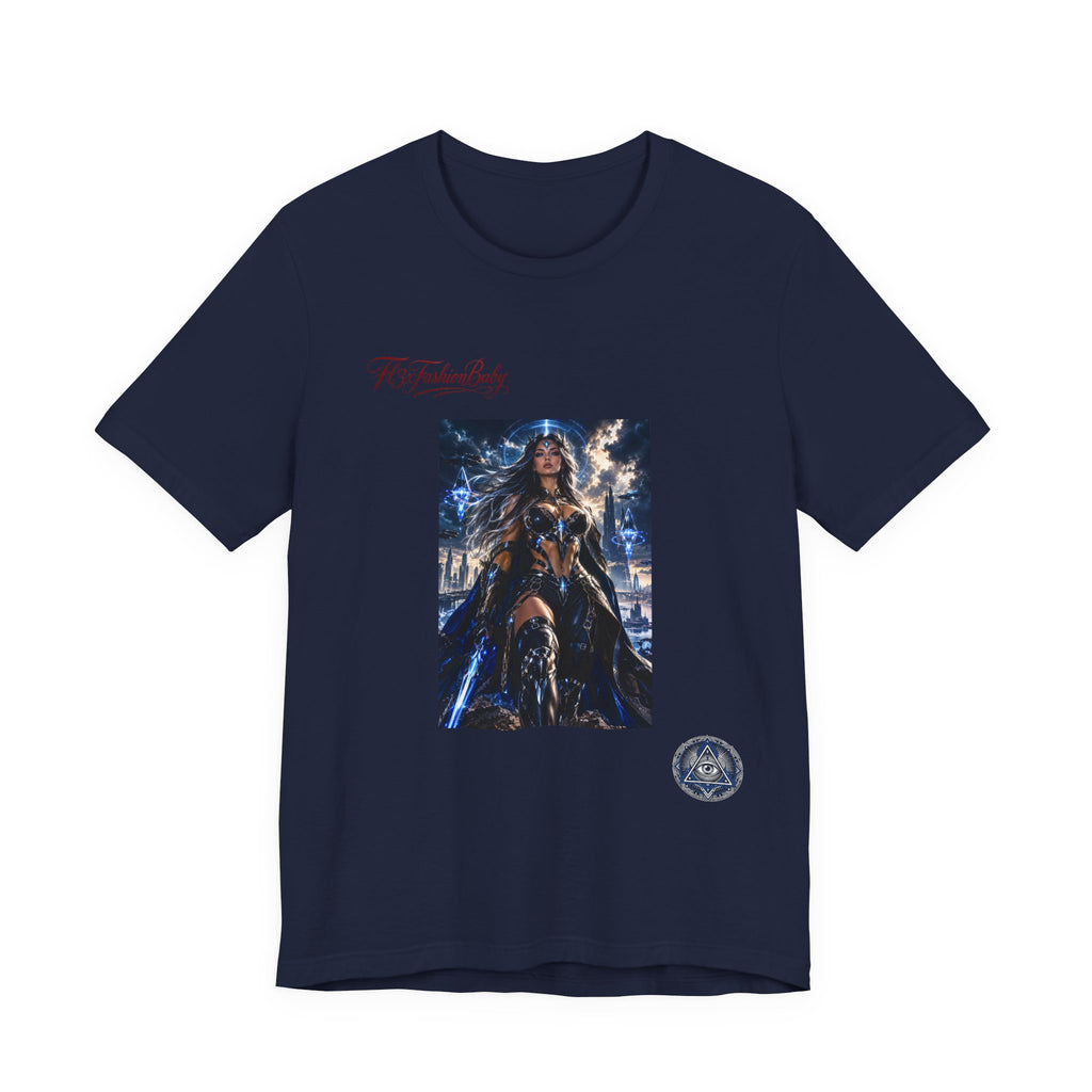 Wonder Heroine Graphic Tee — 'Flirtatious Lady' Front Print