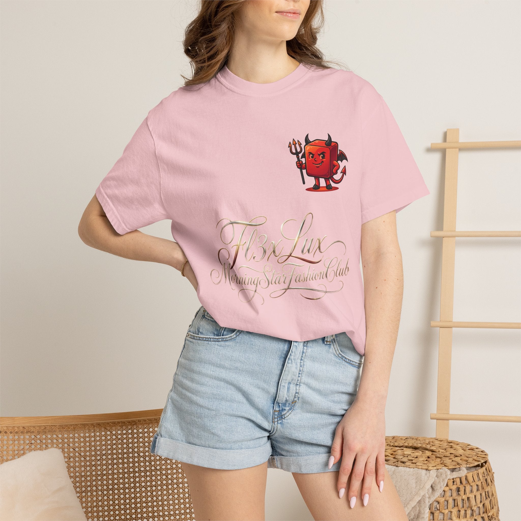 Phoenix & Devil Graphic T-Shirt — Fi3x Fashion Morning Star Club