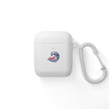 Wave Crest AirPods Case Cover - Patriotic Red White Blue Swirl