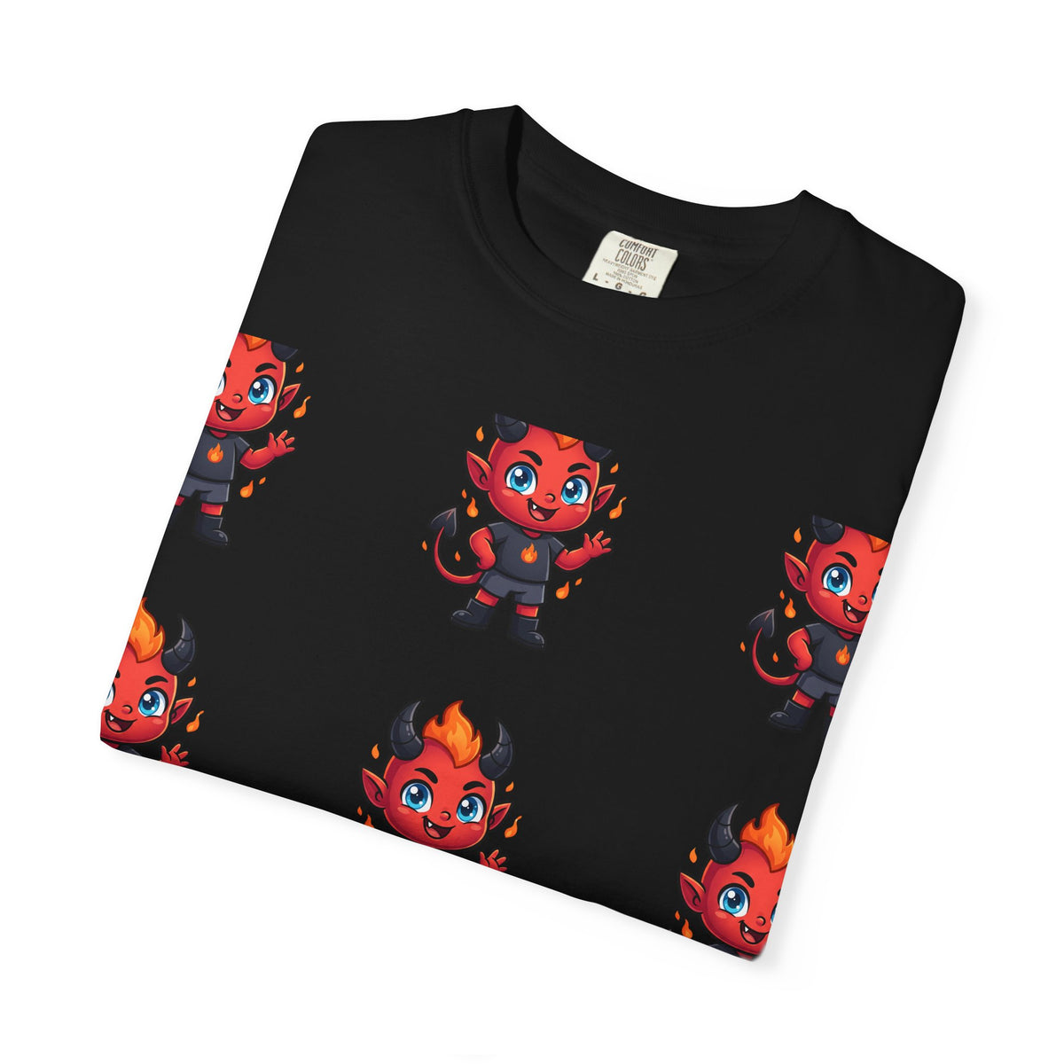 Illuminati Israel Pyramid T-Shirt with Devil Character Pattern