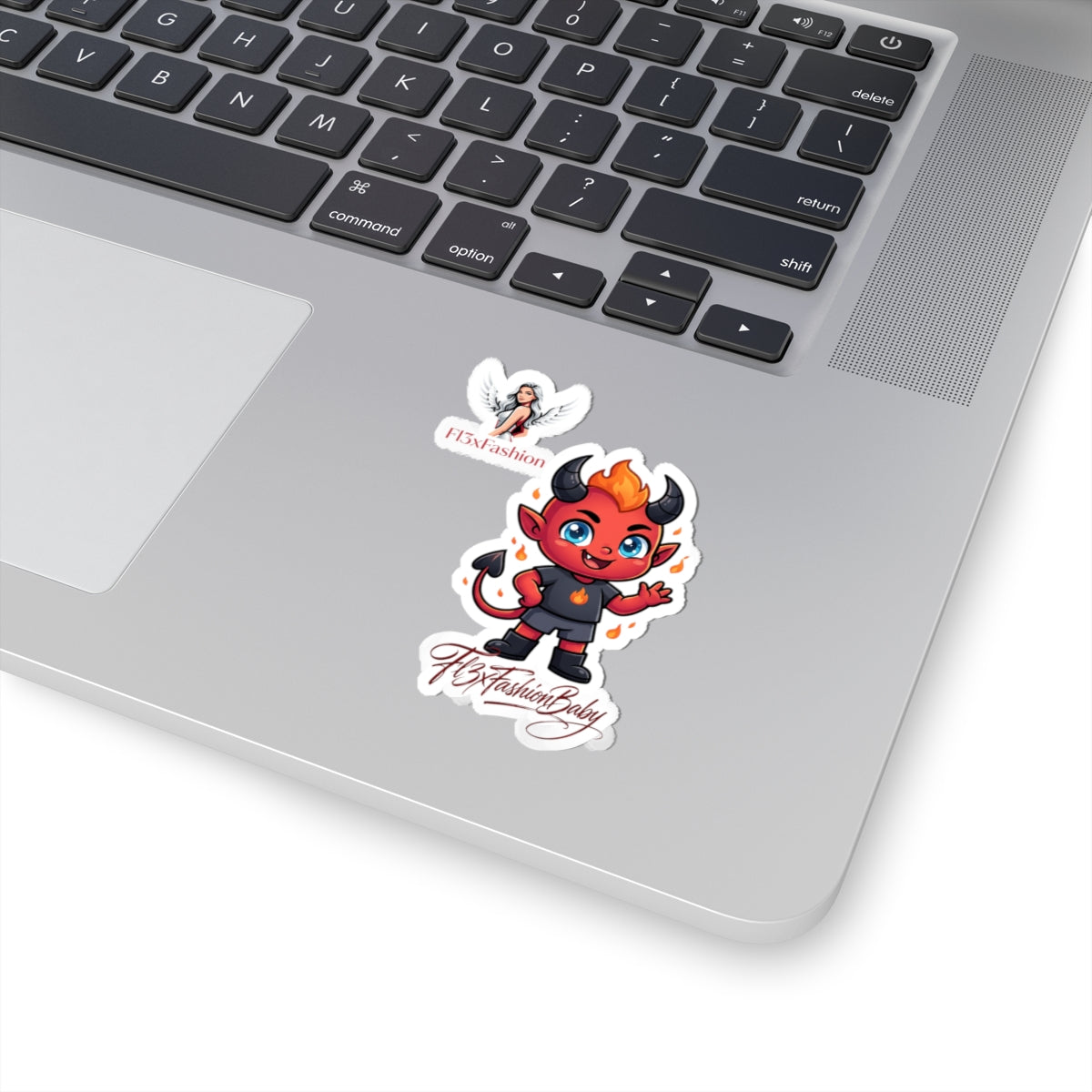 Cute Red Devil Sticker - Kiss-Cut Vinyl Laptop Decal (F13xFashionBaby)