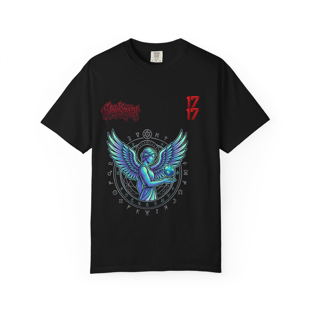 Angel & Devil Graphic T-Shirt — '24 Hours To Live' Streetwear
