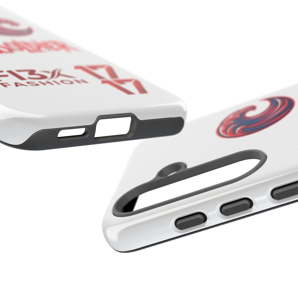 Phone Case — 'ImaSoldier' Red Wave Protective Hard Case