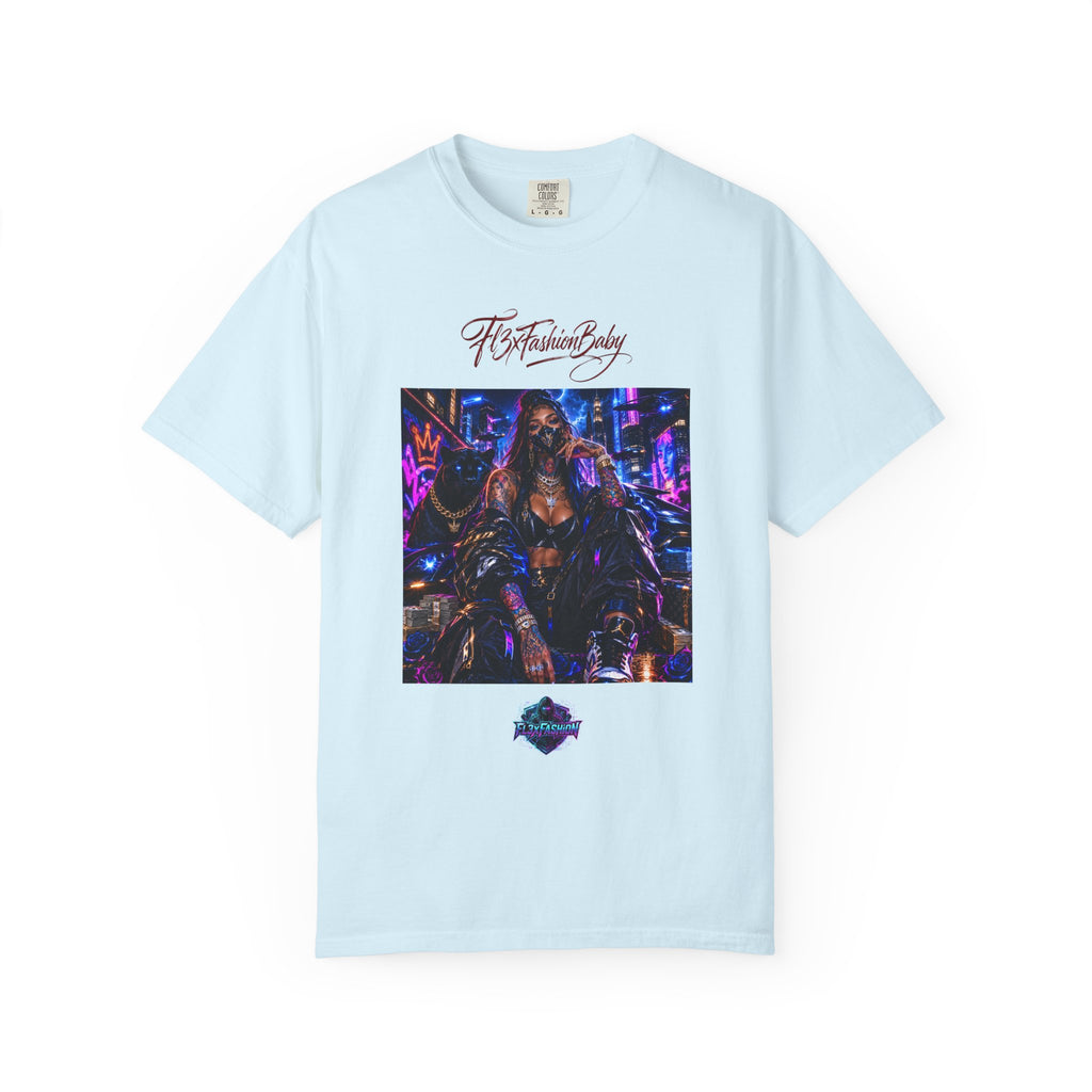 Cyberpunk Nightlife T‑Shirt — “The Fashion Baby” Graphic Tee