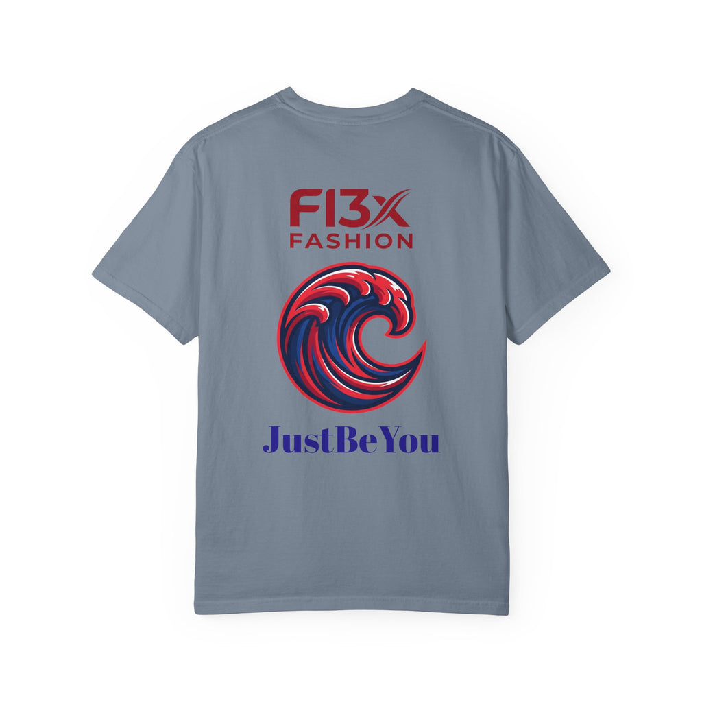 Graphic T-Shirt — 'Just Be You' FI3x Fashion Wave Logo Tee