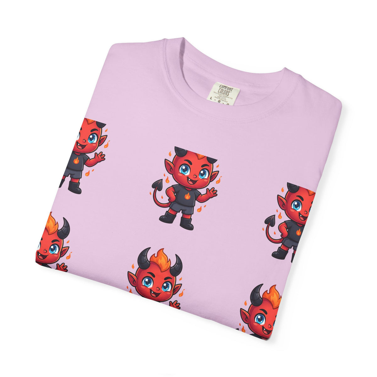 Illuminati Israel Pyramid T-Shirt with Devil Character Pattern