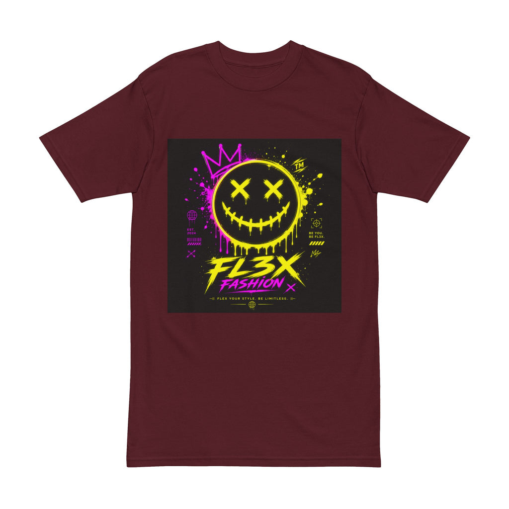 Neon Grin Tee — "FL3X Fashion" Graphic Streetwear T-Shirt
