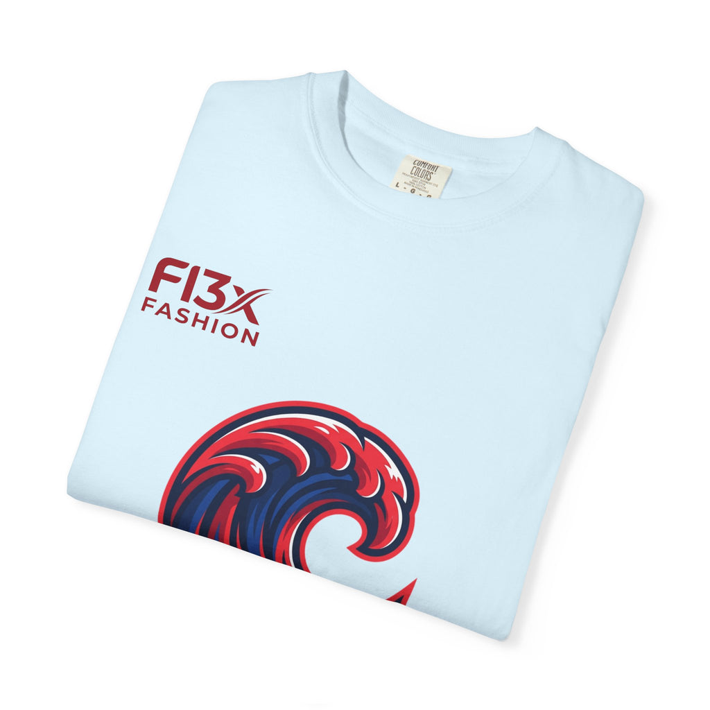 Wave Emblem T-Shirt — 'I'm A Soldier' Graphic Crew Tee