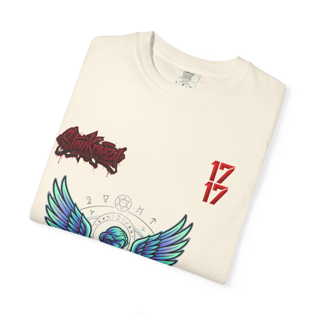 Angel & Devil Graphic T-Shirt — '24 Hours To Live' Streetwear