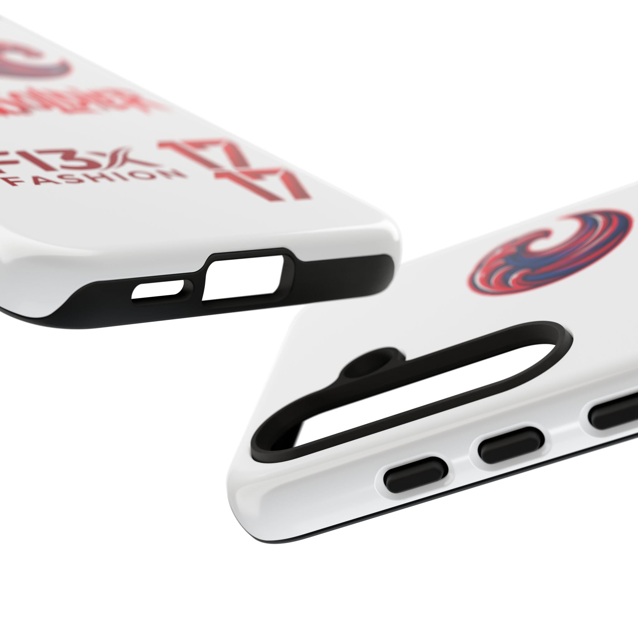 Phone Case — 'ImaSoldier' Red Wave Protective Hard Case