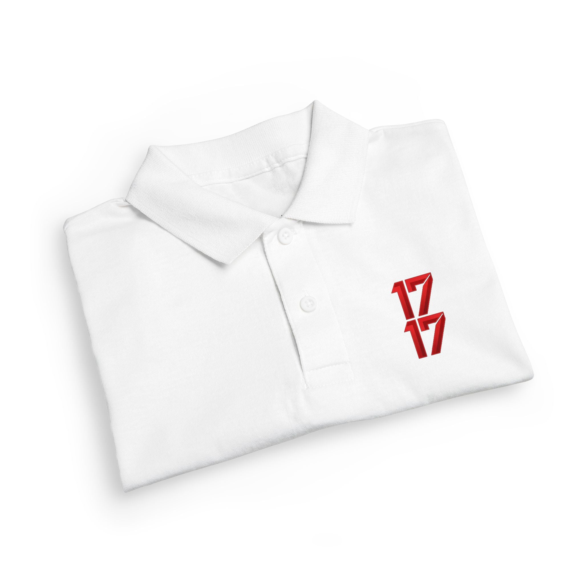 Youth Polo — Red 17 Graphic School Spirit Polo