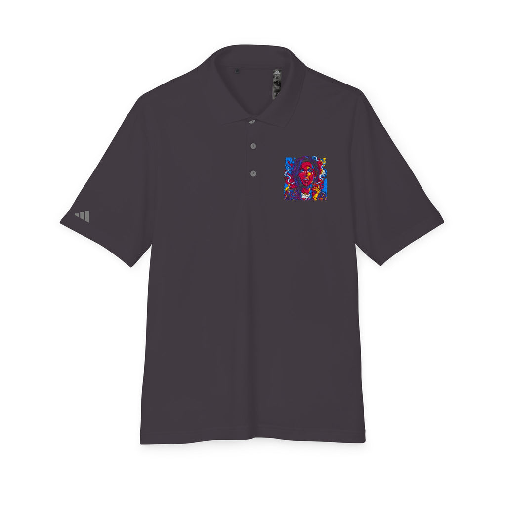 Abstract Color Portrait Polo Shirt