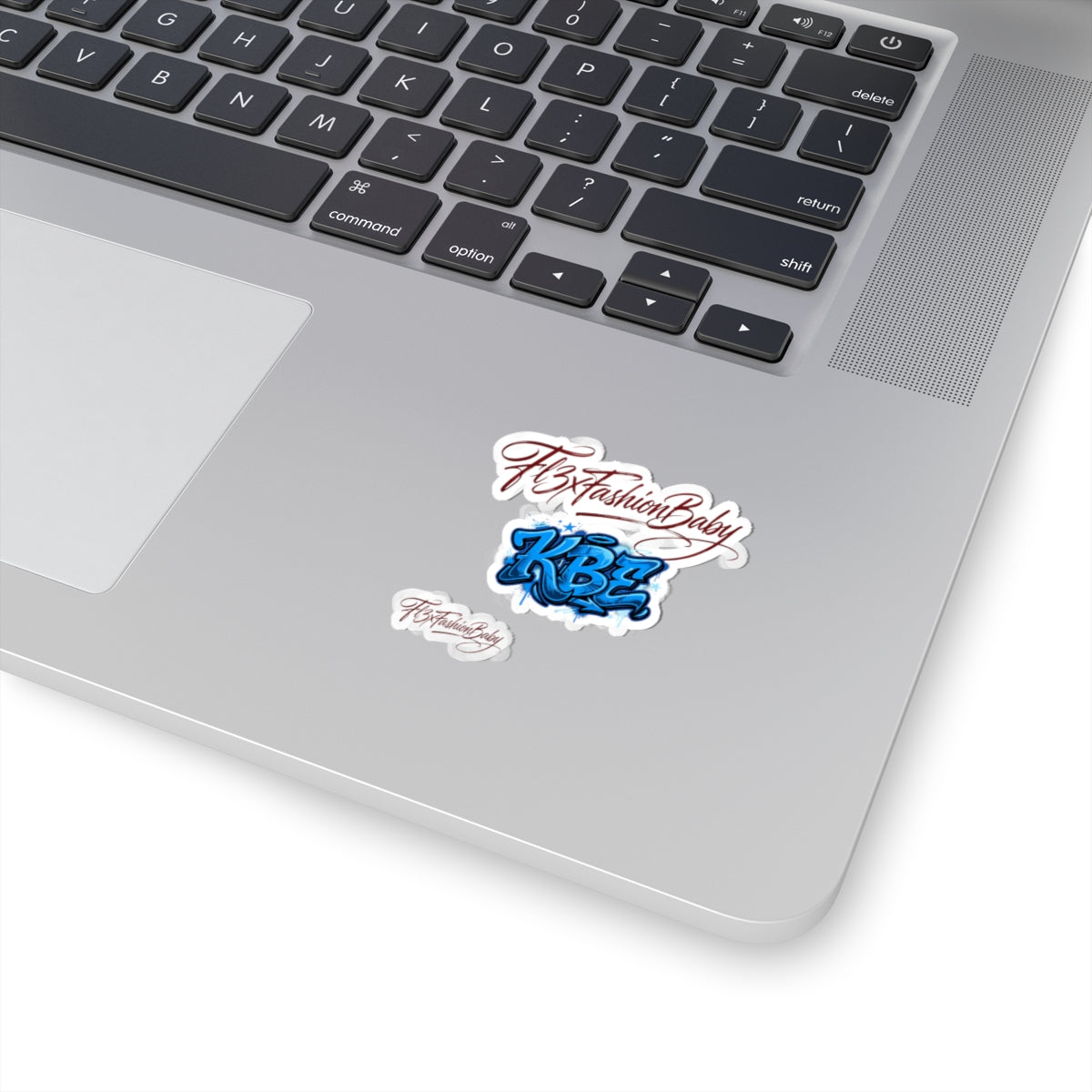 Kiss-Cut Stickers — KBZ Blue Graffiti & Fl3xFashionBaby Script Sticker Set