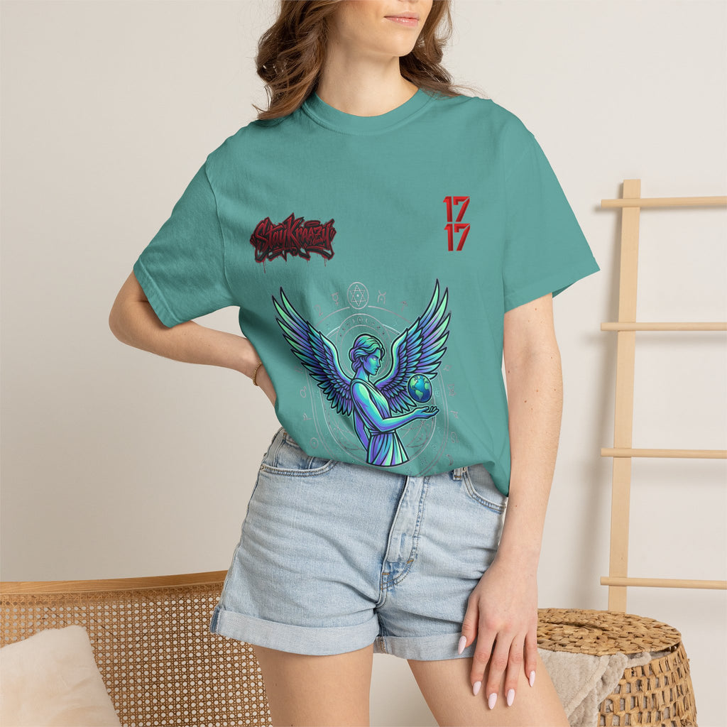 Angel & Devil Graphic T-Shirt — '24 Hours To Live' Streetwear