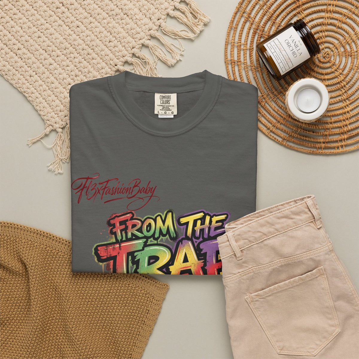 From the Trap to the Mob Graphic Tee — Streetwear Rap Culture T-Shirt