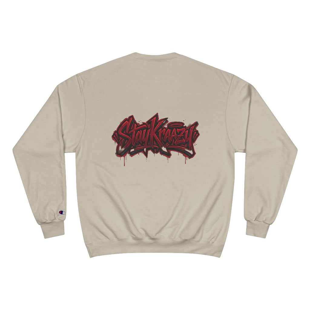 Soldier Graphic Sweatshirt — “I’ma Soldier” Red Streetwear Crewneck
