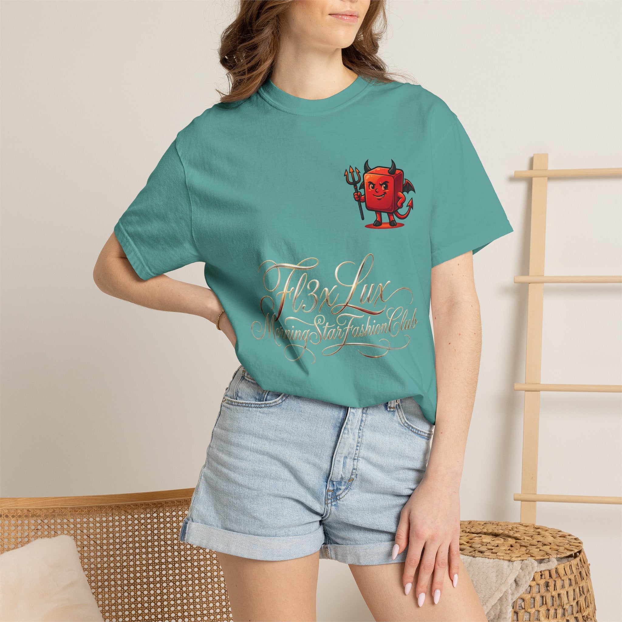 Phoenix & Devil Graphic T-Shirt — Fi3x Fashion Morning Star Club