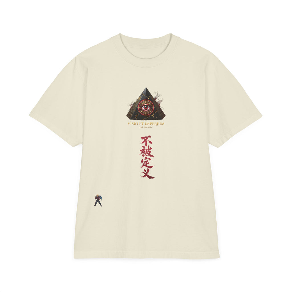 Graphic T-Shirt — Eye Pyramid & Kanji Streetwear Tee