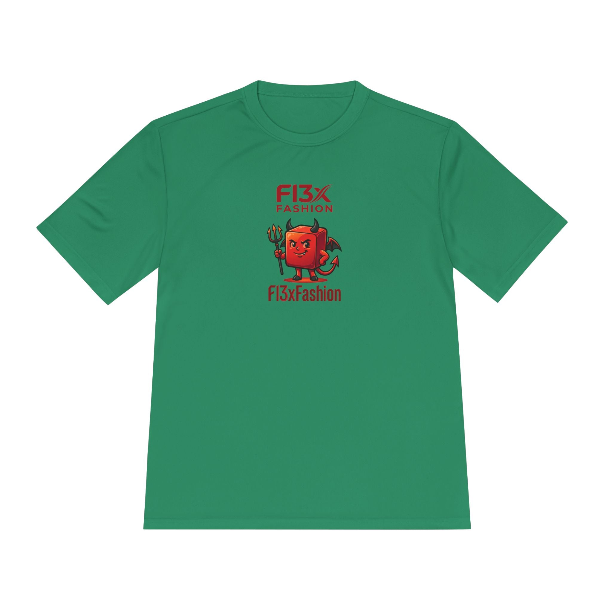 F13x Fashion Devil Logo Tee — Moisture-Wicking Athletic Shirt