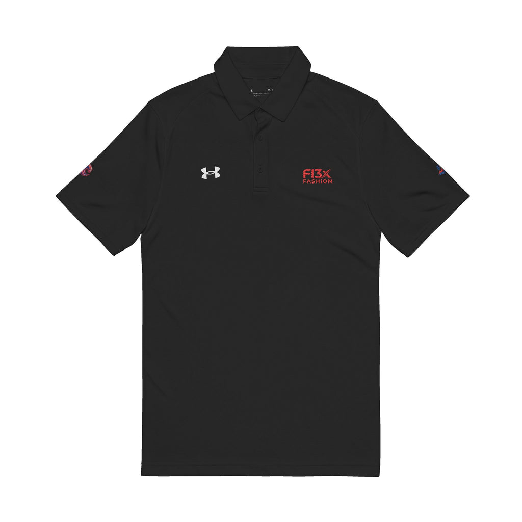 Embroidered Under Armour Men's Polo — F13K Aviation Logo