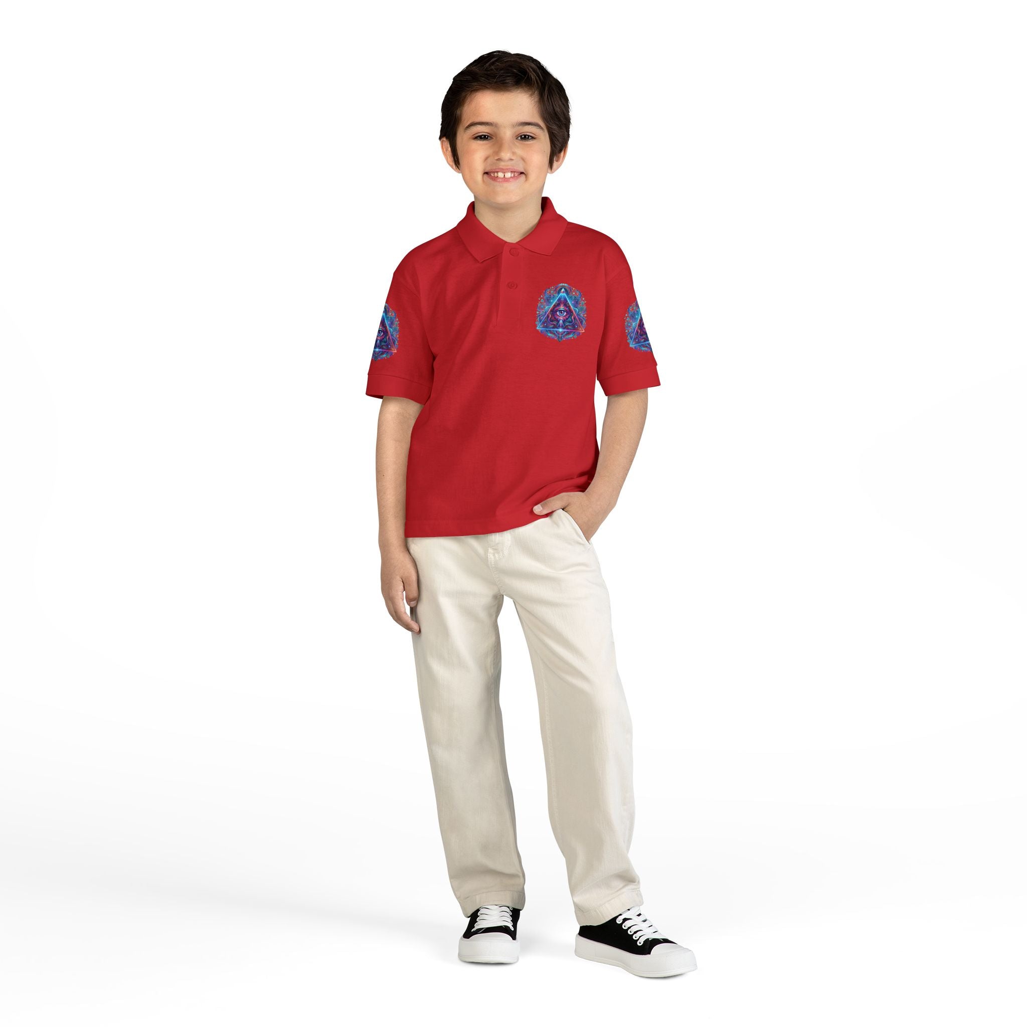 DryBlend® Youth Jersey Polo