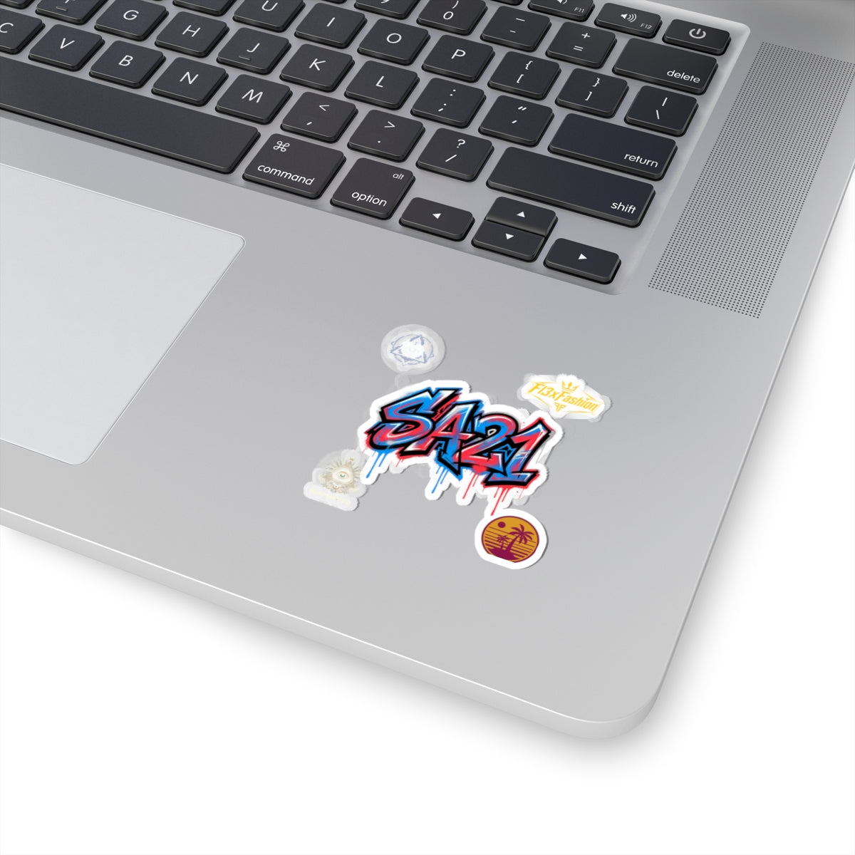 SA21 Graffiti Sticker — Drip Street Art Laptop Decal