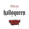 Halloween Gothic "halloqueen" Kiss-Cut Sticker Pack — 3-Piece Laptop Decal Set