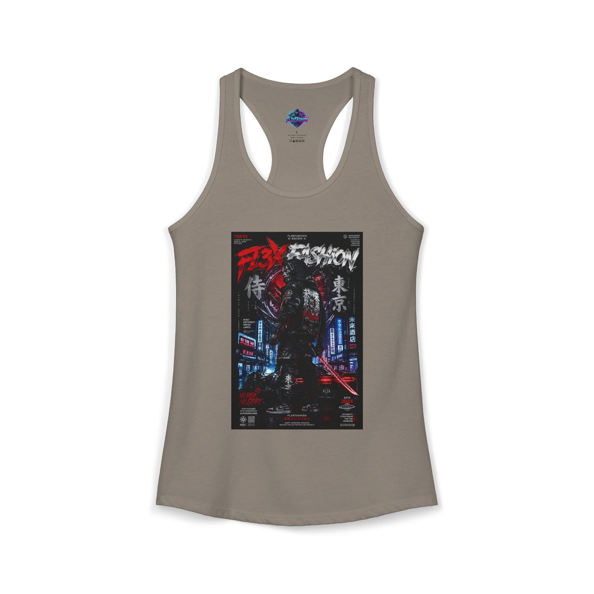 Women's Ideal Racerback Tank by Fl3xFashion