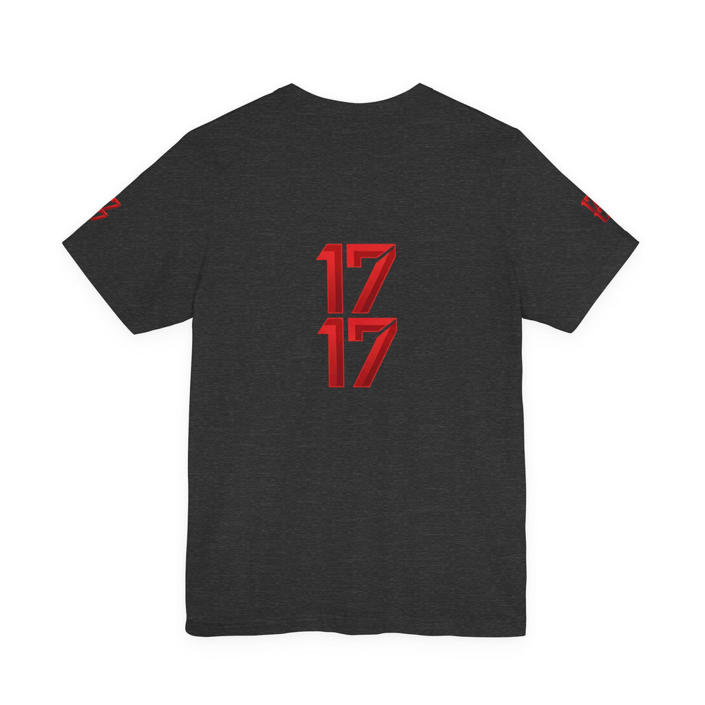 Stay Krazi Graffiti Tee — Red 17 Streetwear T‑Shirt