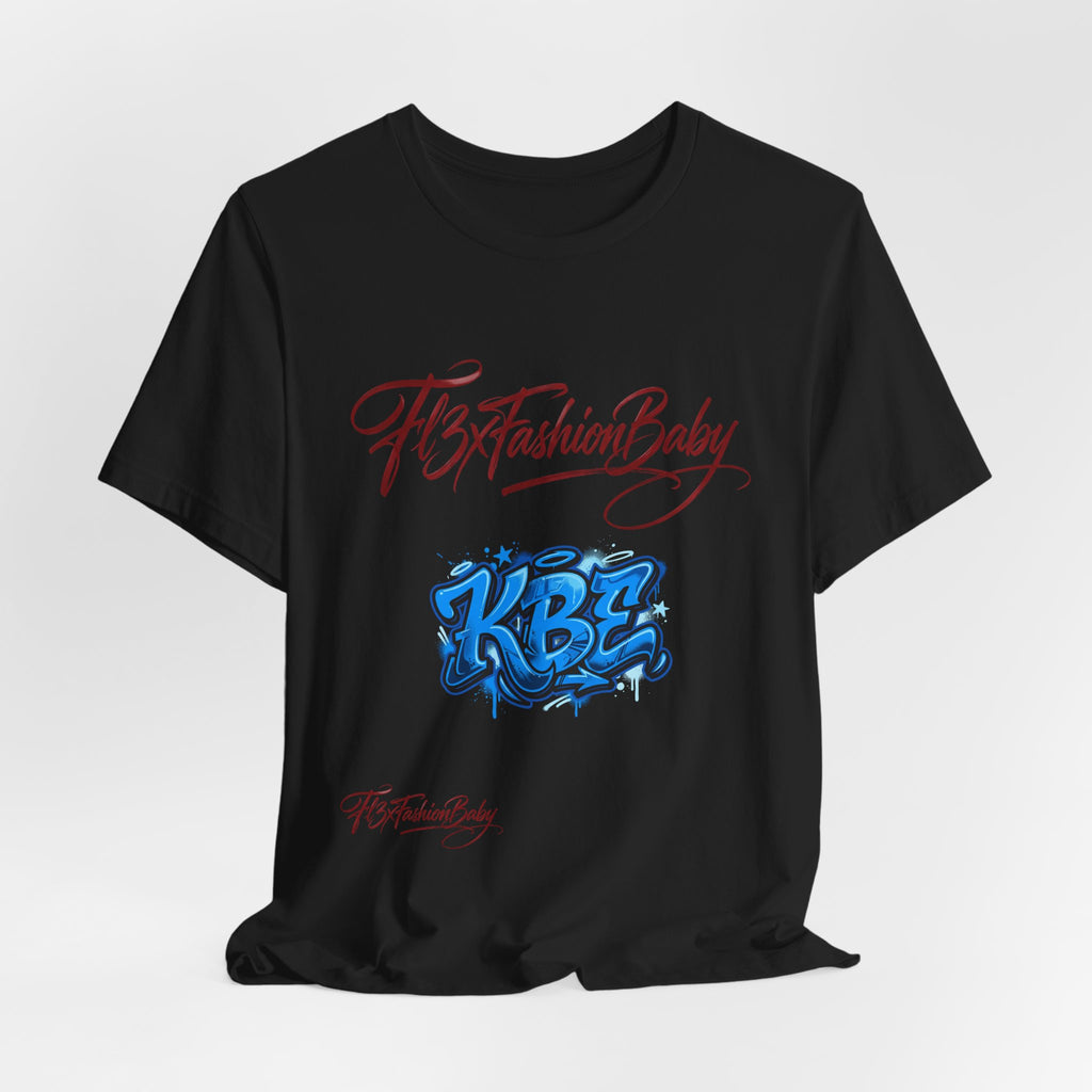 KBZ Graffiti Logo Tee — FBxFashionBaby Script Graphic T-Shirt