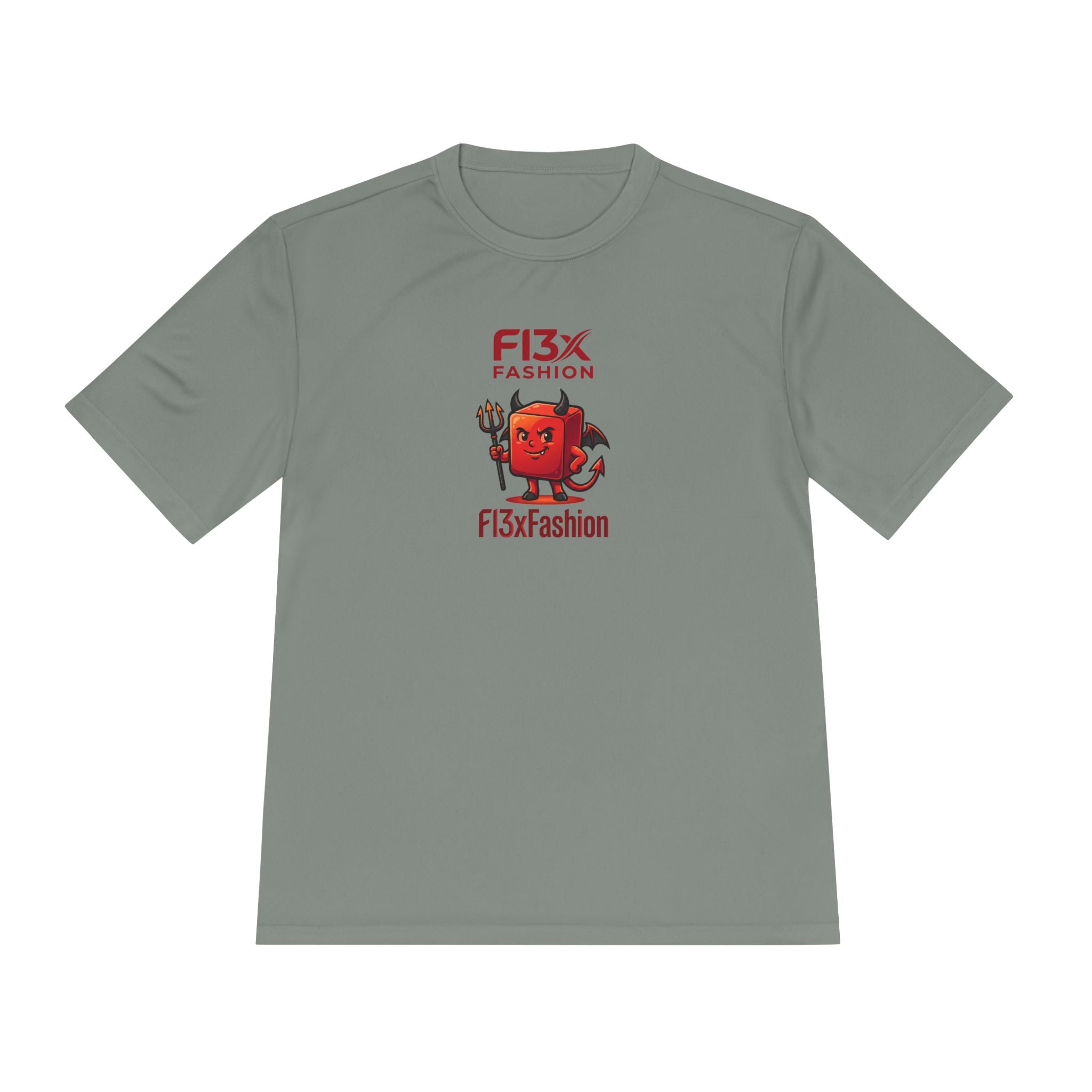 F13x Fashion Devil Logo Tee — Moisture-Wicking Athletic Shirt