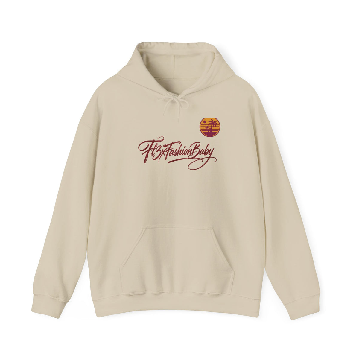 FBS Fashion Baby Script Hoodie – Retro Sun Logo Pullover