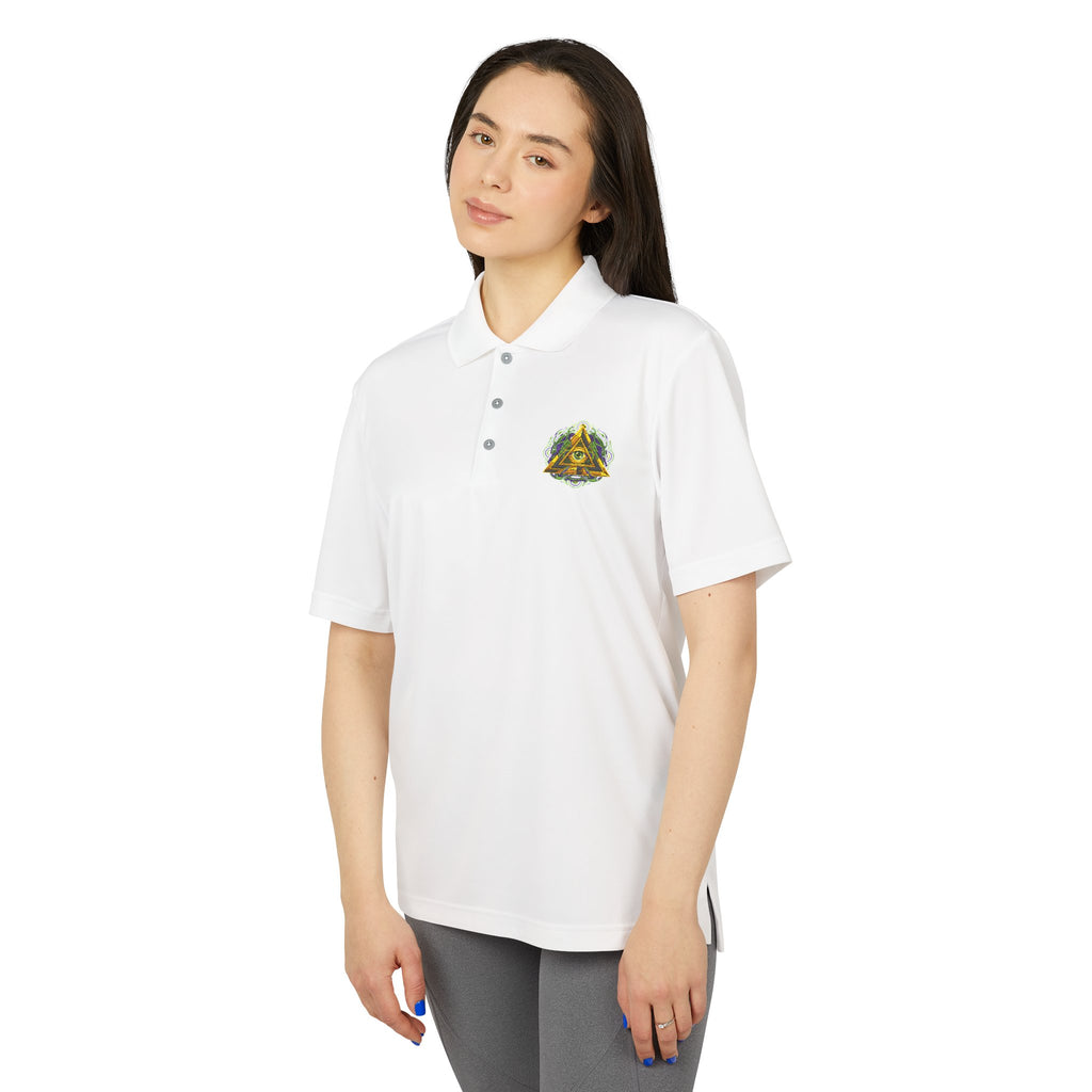 Pine Forest Crest Performance Polo