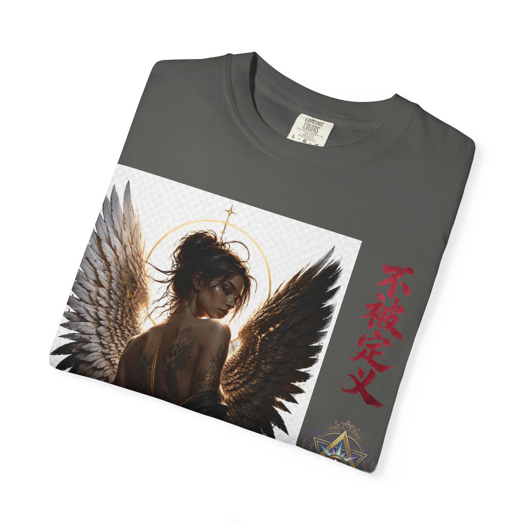 Angel Wings Graphic Tee — "FL3XFASHION" Gothic Streetwear T-Shirt
