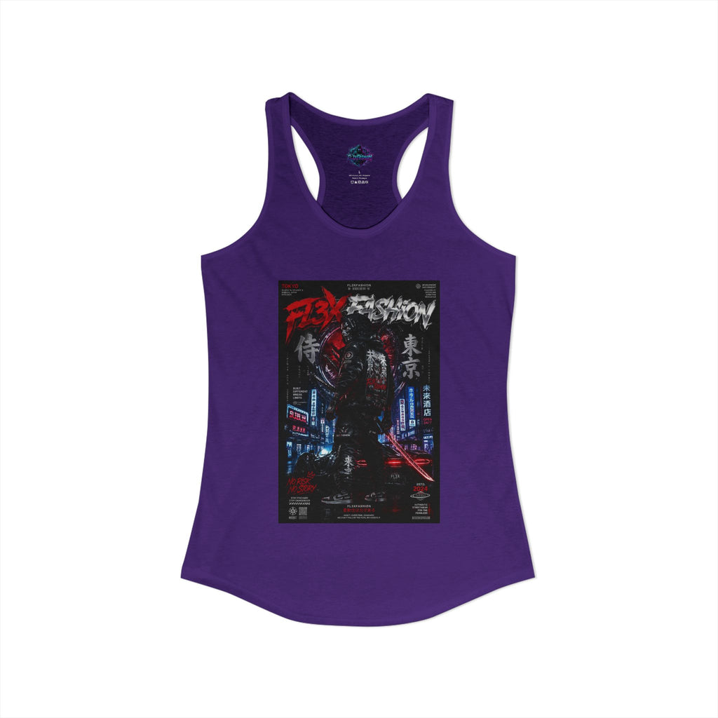Women's Ideal Racerback Tank by Fl3xFashion