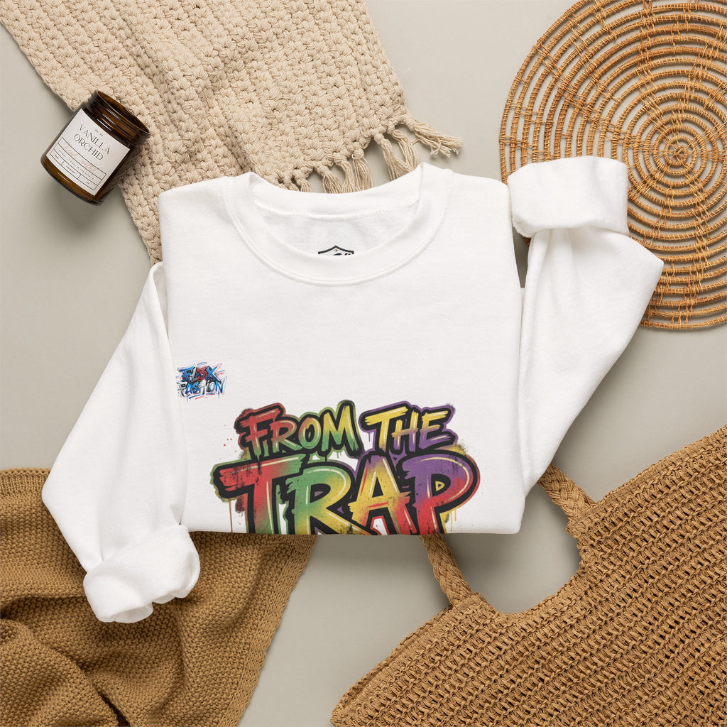 Graffiti "From the Trap to the Mob" Crewneck Sweatshirt