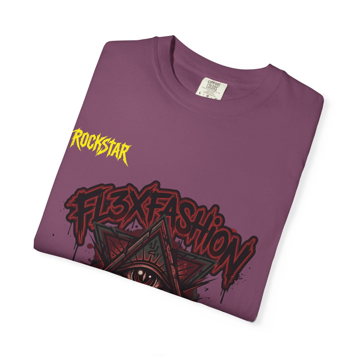 Graphic Tee — “Flex Fashion” All-Seeing Eye Streetwear T-Shirt