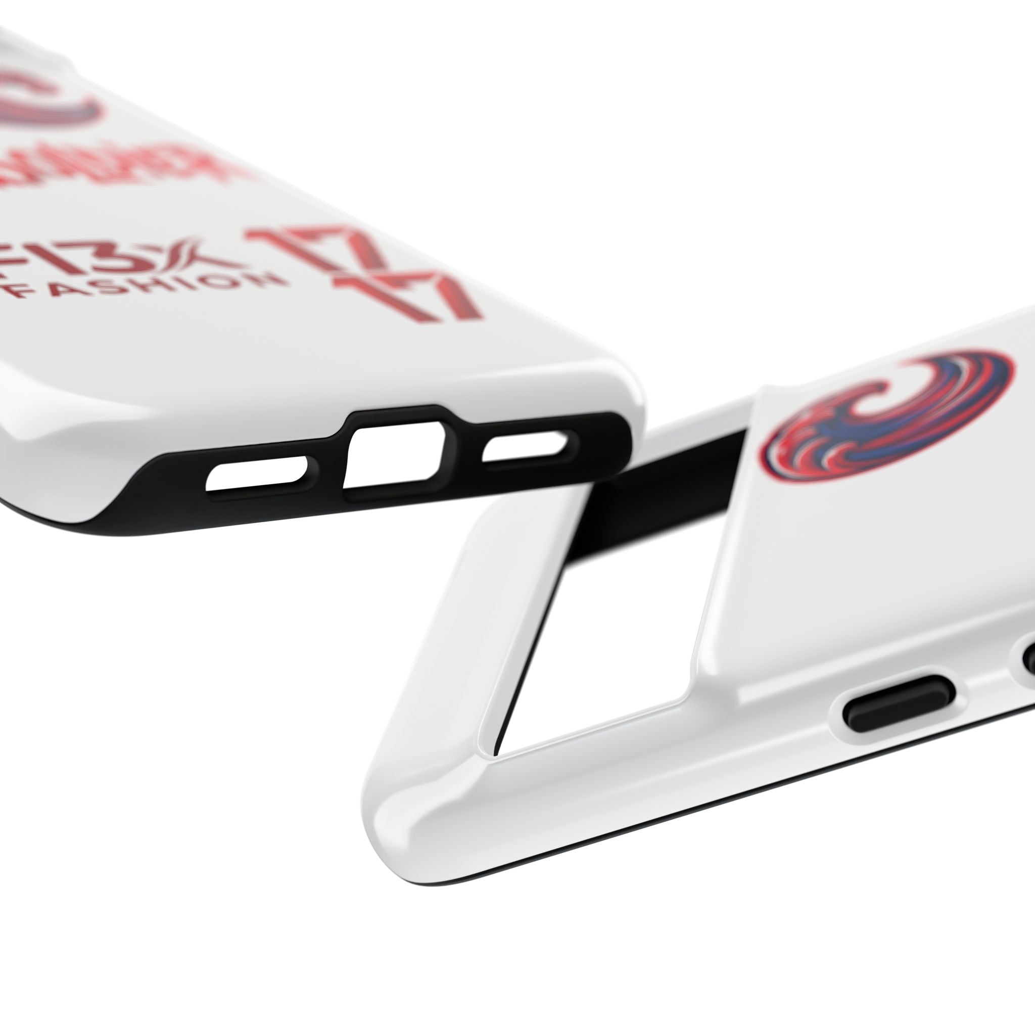 Phone Case — 'ImaSoldier' Red Wave Protective Hard Case